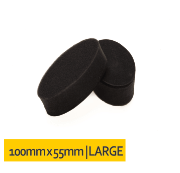 Aplikator Miękki Duży 100x55 mm Czarny