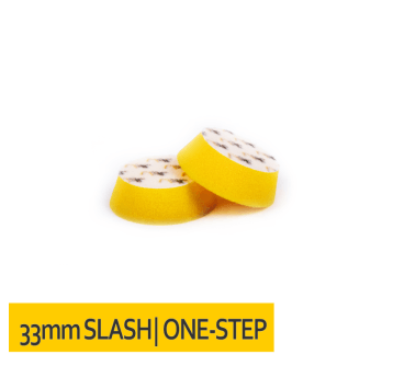 Gąbka polerska 'mini SLASH' 33x45x15 DUOPACK Żółta