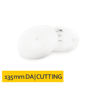 Gąbka polerska na rzep 135x25 Biała DA