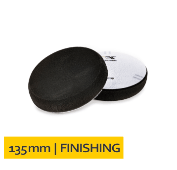 Gąbka polerska na rzep 135x25 Czarna