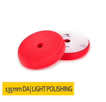 Gąbka polerska na rzep 135x25 Czerwona DA