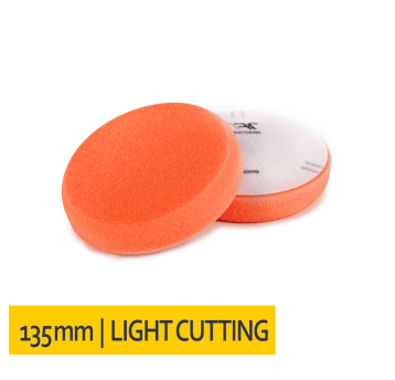 Gąbka polerska na rzep 135x25 Pomarańczowa