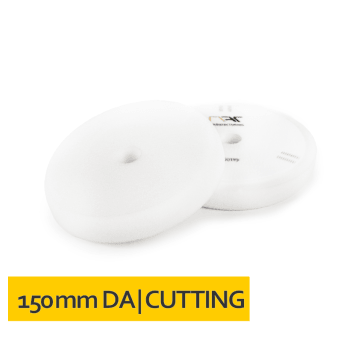 Gąbka polerska na rzep 150x25 Biała DA