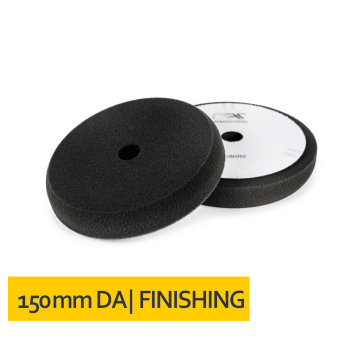 Gąbka polerska na rzep 150x25 Czarna DA