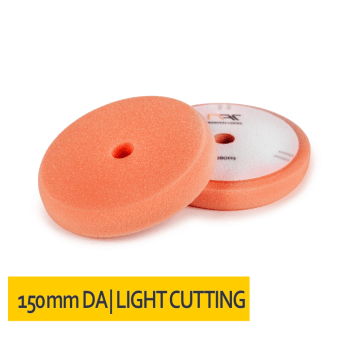 Gąbka polerska na rzep 150x25 Pomarańczowa DA