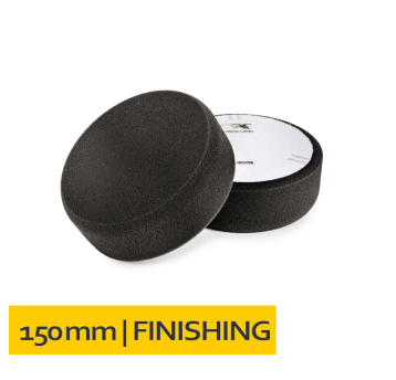 Gąbka polerska na rzep 150x50 Czarna