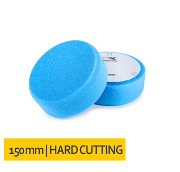 Gąbka polerska na rzep 150x50 Niebieska