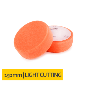 Gąbka polerska na rzep 150x50 Pomarańczowa