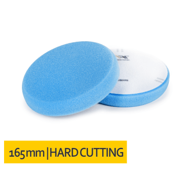 Gąbka polerska na rzep 165x25 Niebieska