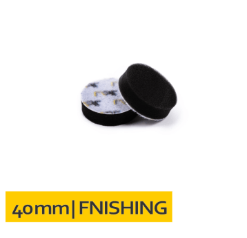 Gąbka polerska na rzep 40x10 Czarna