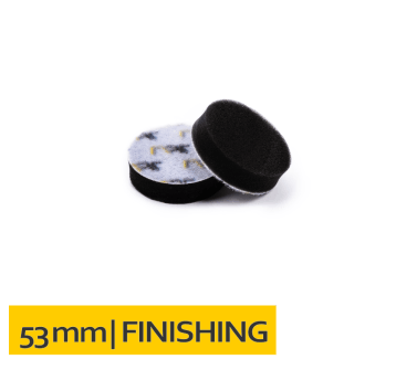 Gąbka polerska na rzep 53x10 Czarna