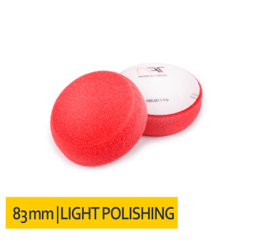 Gąbka polerska na rzep 83x25 Czerwona
