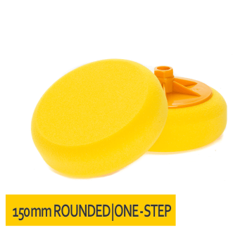 Gąbka polerska OBŁA M14 150x50 Żółta