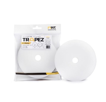 Gąbka Polerska TRAPEZ 135mm DA Biała