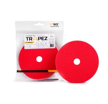 Gąbka Polerska TRAPEZ 135mm DA Czerwona