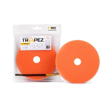 Gąbka Polerska TRAPEZ 135mm DA Pomarańczowa