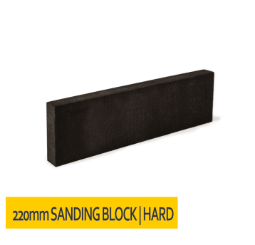 Klocek szlifierski czarny twardy długi 220x62