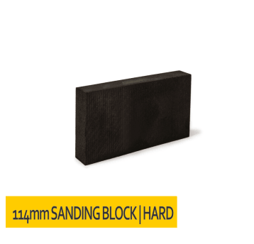 Klocek szlifierski czarny twardy krótki 114x62