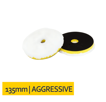 Pad mikrofibrowy agresywny twardy 135mm DA