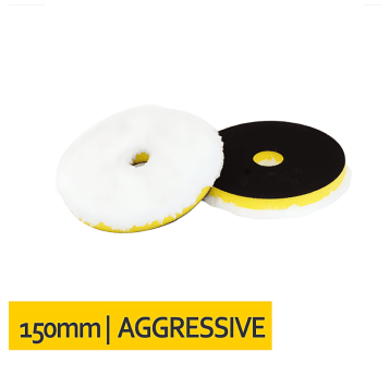 Pad mikrofibrowy agresywny twardy 150mm DA