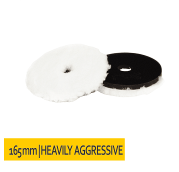 Pad mikrofibrowy mocno agresywny miękki 165mm DA