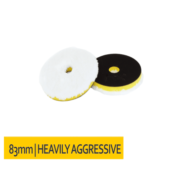 Pad mikrofibrowy mocno agresywny twardy 83mm DA