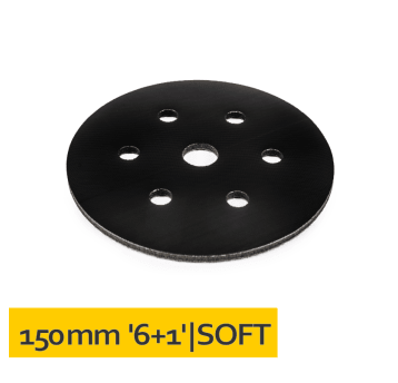 Przekładka '6+1' 150x5 MICROgrip Czarna