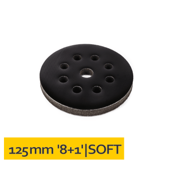 Przekładka '8+1' 125x10 MICROgrip Czarna