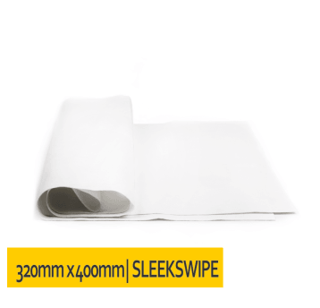 SLEEKSWIPE ściereczka z włókniny biała 320x400 mm - 5 szt.