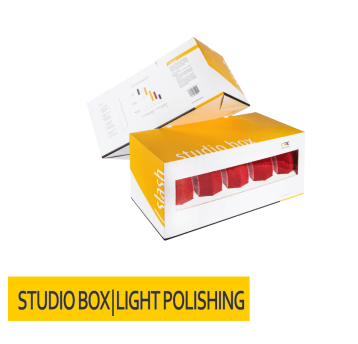 Studio Box 'SLASH' 133x148x25 Czerwone DA 10szt.