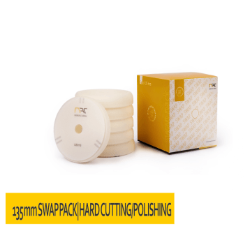 SWAP Pack - Zestaw gąbek 135mm Beżowe DA 6szt.